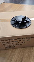 Verstelbare tegeldragers (Wovar) 35 - 70mm - 3 x 24 stuks, Tuin en Terras, Ophalen, Nieuw, Kunststof