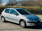 Peugeot 307 1.4 benzine 50.000km, Stof, Zwart, Handgeschakeld, Zilver of Grijs