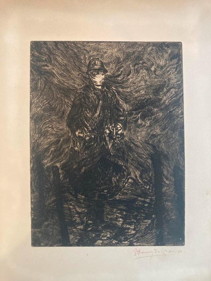 henri de Groux, Antiek en Kunst, Kunst | Etsen en Gravures, Ophalen