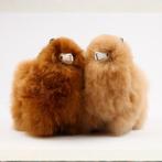 Baby Alpaca Knuffeldier XL Beige,Handgemaakt in Peru, Diversen, Verzenden, Nieuw