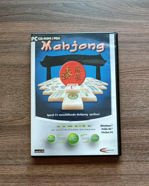 CD-ROM - Mahjong - 72 verschillende - Games - €2,75, Consoles de jeu & Jeux vidéo, Jeux | PC, Utilisé, Puzzle et Éducatif, 3 joueurs ou plus