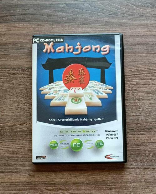 CD-ROM - Mahjong - 72 verschillende - Games - €2,75, Games en Spelcomputers, Games | Pc, Gebruikt, Puzzel en Educatief, 3 spelers of meer