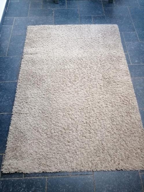 Set van 2 IKEA HAMPEN vloerkleden 133*195cm (beige en grijs), Huis en Inrichting, Stoffering | Tapijten en Vloerkleden, Gebruikt