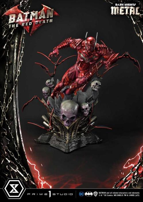 Prime 1 Studio - The Red Death - Batman Metal, Verzamelen, Beelden en Beeldjes, Ophalen of Verzenden