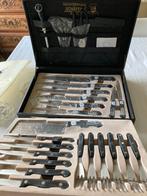 Koffer met messenset Kochtophaus SCHAFER  S.G., Enlèvement, Comme neuf, Ensemble de couverts