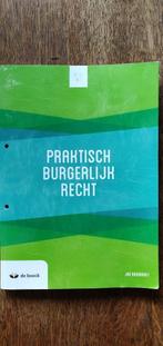 Praktisch burgerlijk recht, Boeken, Ophalen of Verzenden, Zo goed als nieuw, Economie en Marketing, De boeck