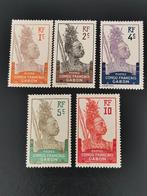 Gabon Congo Français 1910 - Pahouin krijger, Postzegels en Munten, Postzegels | Afrika, Ophalen of Verzenden, Overige landen, Postfris