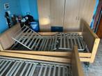 2lits médicalisés,la tête réglable électriquement,perroquet, Ophalen, Verstelbaar
