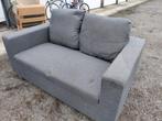 Sofa zetel 2 zit grijs, Huis en Inrichting, Ophalen