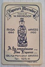 Speelkaart stokerij, distillerie, Mercator Antwerpen_11, Verzamelen, Speelkaarten, Jokers en Kwartetten, Ophalen of Verzenden