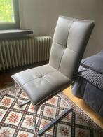 Chaise de cuisine ou salon cuir gris taupe, Ophalen, Gebruikt, Leer, Eén