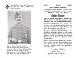 RP Uffz. Gren.-Regt.  Artur Klaas +2/11/1943 Werschny, Verzenden