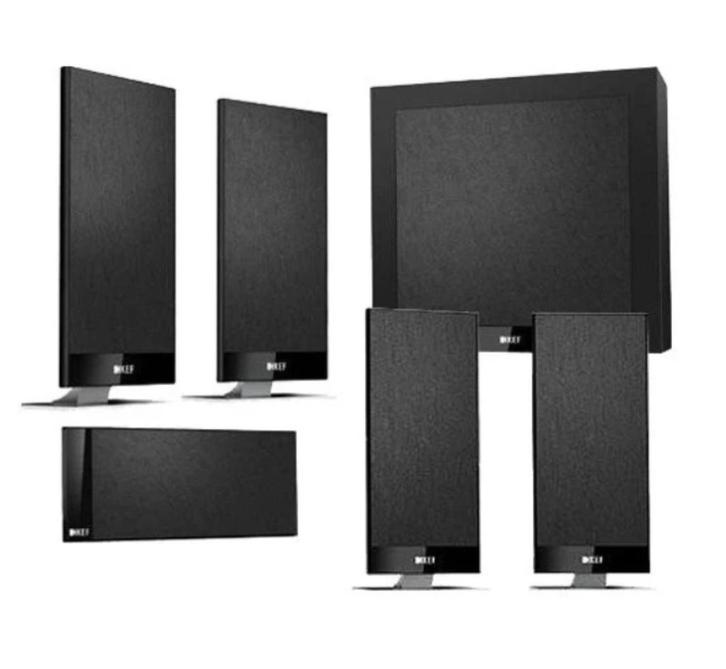 KEF T105 System luidspreker set 5.1 650W T101 T2, Audio, Tv en Foto, Luidsprekerboxen, Gebruikt, Complete surroundset, 120 watt of meer