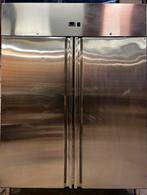 RVS koelkast dubbele deuren, Ophalen, Koelen en Vriezen