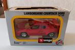 Modelauto Bburago Lamborghini Countach 5000 1988 - 1:24, Ophalen of Verzenden, Auto, Burago