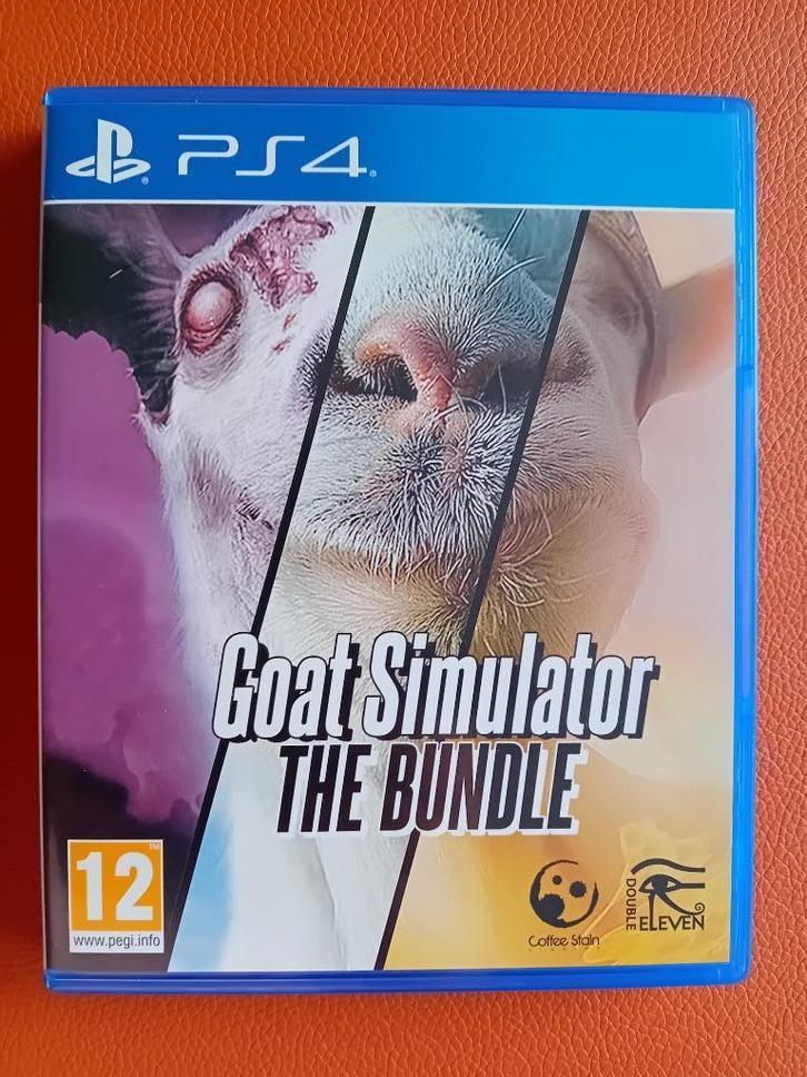 PS4: GOAT SIMULATOR - The Bundle, Games en Spelcomputers, Games | Sony PlayStation 4, Zo goed als nieuw, Simulatie, 2 spelers