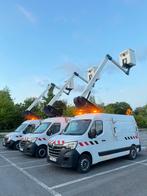 Renault master hoogtewerker te koop / huur lang termijn, Stof, Euro 6, Wit, Bedrijf