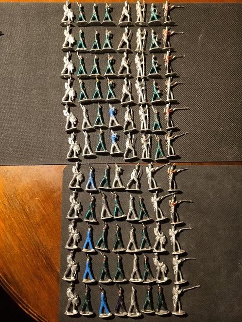 Tinnen soldaatjes jaren 40-50 vintage, Hobby en Vrije tijd, Overige Hobby en Vrije tijd, Gebruikt, Ophalen of Verzenden