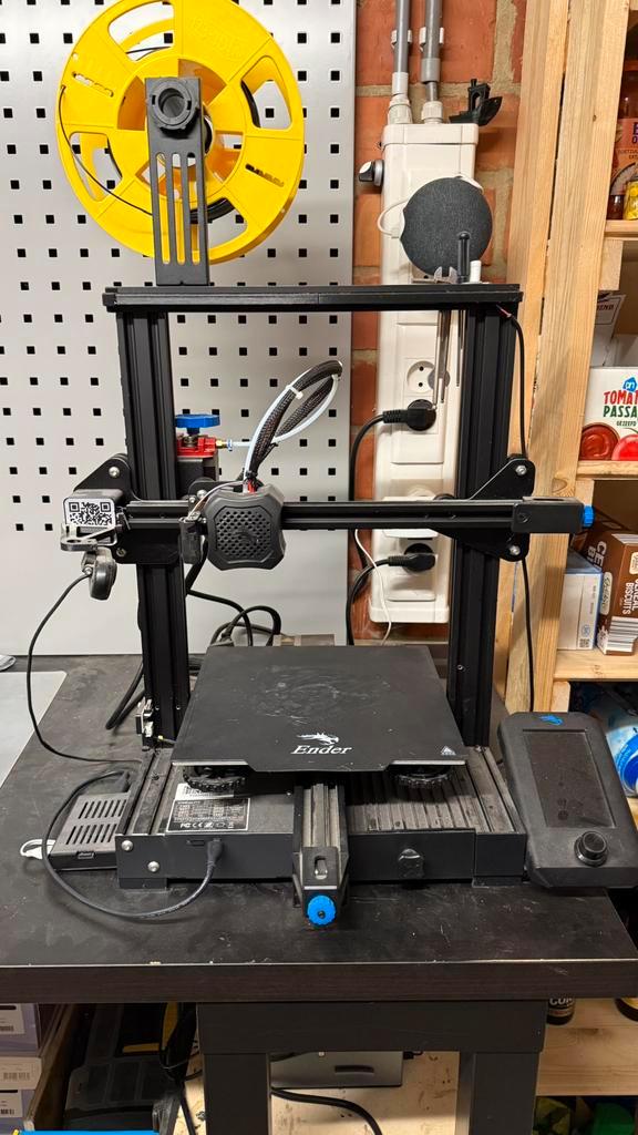 Ender 3 V2 + BL Touch + Raspberry Pi Octoprint, Computers en Software, 3D Printers, Gebruikt, Ophalen