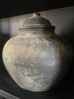 Stenen pot met deksel, Ophalen of Verzenden