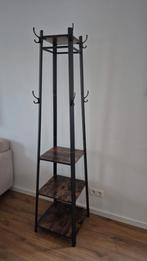 Industriële grote kapstok hout en staal look / vintage look, Enlèvement, Bois