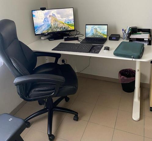 Ikea Bekant Bureau 160x80, Huis en Inrichting, Bureaus, Zo goed als nieuw, Bureau, Ophalen