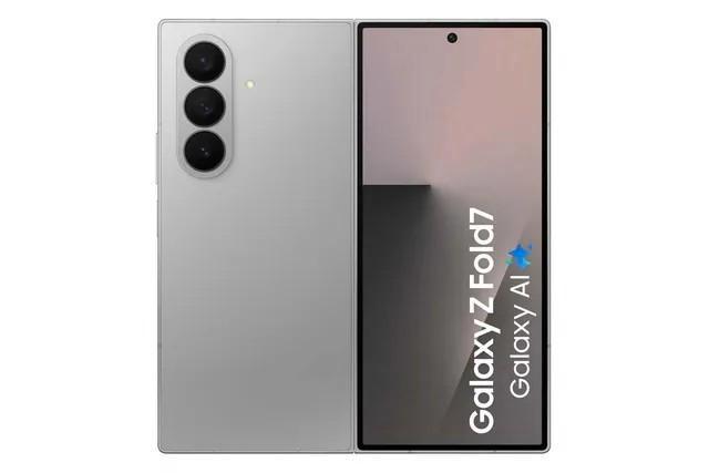 Samsung Galaxy Z Fold 7 512 GB Gris, Télécoms, Téléphonie mobile | Huawei, Comme neuf, Gris, Enlèvement