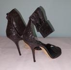 648C* Casadei - sexy zwarte sandalen met hoge hakken (38), Kleding | Dames, Schoenen, CASADEI, Verzenden, Zwart, Schoenen met hoge hakken