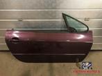 Portier rechtsvoor Peugeot 307 CC paars / rood, code KKC, Auto-onderdelen, Rechts, Gebruikt, Deur, Ophalen of Verzenden