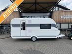 Hobby De Luxe 460 SFF QUEENS BED ACTIE PRIJS!, Caravans en Kamperen, Treinzit, Particulier, Schokbreker, 4 tot 5 meter