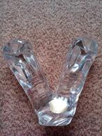 Val Saint Lambert - Kandelaar, Antiek en Kunst, Ophalen of Verzenden