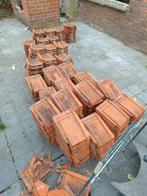 Oude storm dakpannen te koop, Doe-het-zelf en Bouw, Ophalen, Gebruikt, Steen of Klei, 15 m² of meer
