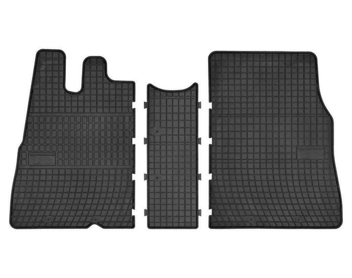 Rubber mattenset 3 delig cabine Fiat Ducato 244, Caravans en Kamperen, Mobilhome-accessoires, Zo goed als nieuw, Ophalen