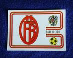 Panini sticker voetbal  ' WK 1974 - badge Oostenrijk '  #373, Ophalen of Verzenden, Nieuw, Sticker