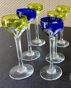 Brillen (6) - Val Saint Lambert - Kristal, Antiek en Kunst, Ophalen