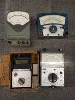 Vintage analoge volt- en multimeters, Doe-het-zelf en Bouw, Meetapparatuur, Gebruikt, Ophalen, Multimeter