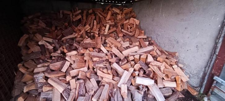 Droog brandhout Wilg, Tuin en Terras, Brandhout, Blokken, Overige houtsoorten, 6 m³ of meer, Ophalen of Verzenden