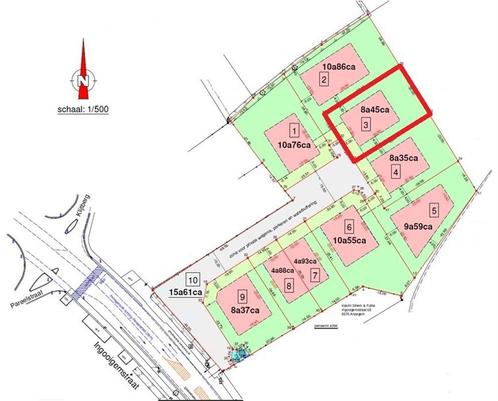 Grond te koop in Ingooigem, Immo, Gronden en Bouwgronden, 500 tot 1000 m²