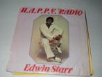 45 T SINGLE - Edwin Starr ‎– H.A.P.P.Y. Radio, Ophalen of Verzenden, 7 inch, Dance, Single