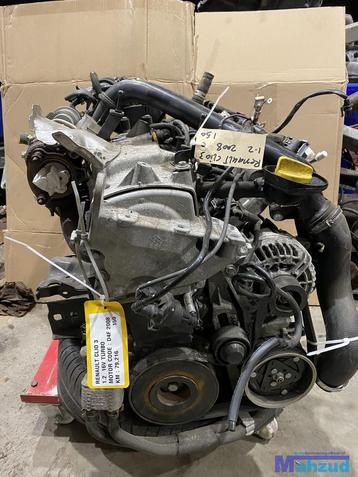 RENAULT CLIO 3 1.2 16V Motorblok D4F D4FH784 motor, Ophalen, Gebruikt, Renault