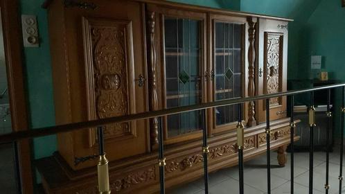 Vitrinekast jaren ‘60, Huis en Inrichting, Kasten | Vitrinekasten, Glas, Ophalen
