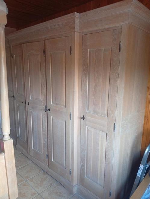 Ensemble garde robe en bois clair, Huis en Inrichting, Kasten | Computermeubels, Gebruikt, Ophalen