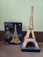 3D puzzel Eiffeltoren - night edition Perfecte staat, Ophalen of Verzenden, Zo goed als nieuw