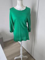 Groene Trui met 3/4 mouwen - Mt M/L, Maat 38/40 (M), Cristina, Ophalen of Verzenden, Zo goed als nieuw