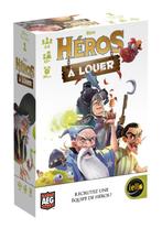 Jeu de société - Héros à louer, Trois ou quatre joueurs, Enlèvement, Comme neuf, IELLO