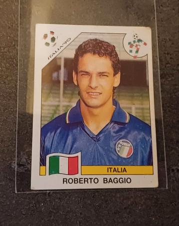 Panini Italia 90 Roberto Baggio Decje Novine versie beschikbaar voor biedingen