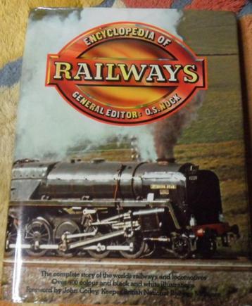 Encyclopedia of railways, Oswald Stevens Nock  beschikbaar voor biedingen