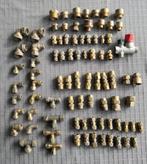 Assortiment bico koppeling, knie, verval en T-stuk 86 stuks, Ophalen of Verzenden, Zo goed als nieuw, Koper, Overige typen