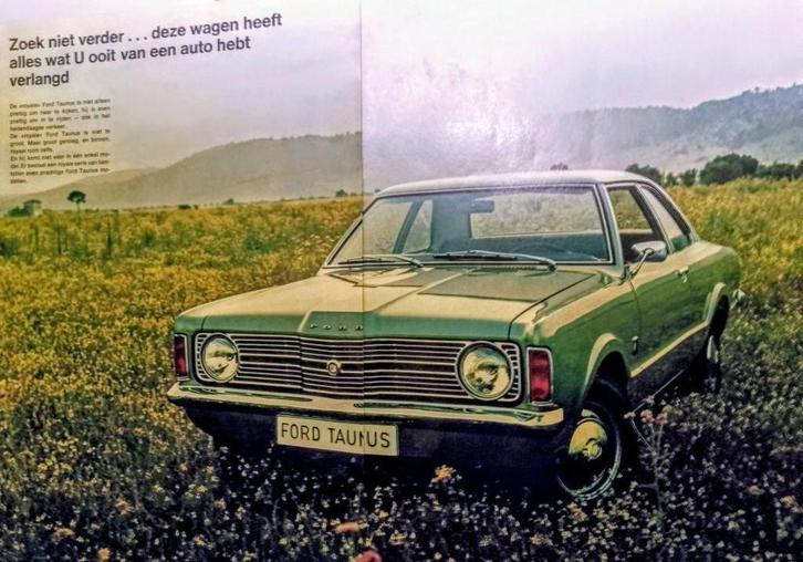 FORD TAUNUS 1600 MK1 1973, Auto's, Ford, Particulier, Overige modellen, Metaalkleur, Benzine, Berline, 4 deurs, Handgeschakeld