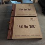 2 oude boeken "Ken Uw Volk", Autres sujets/thèmes, Photo, Utilisé, Enlèvement ou Envoi